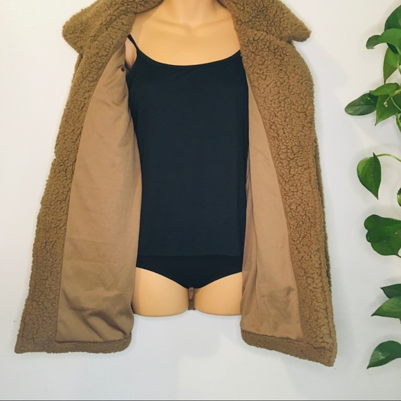 Sunset Lane Brown Sherpa Jacket - Picture 4 of 9